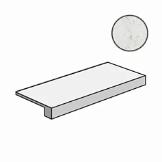 Ступени ШАР.ЭКС.КАРРАРА СТУП.120 ФРОНТ 33x120