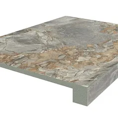 Ступени Верона Серый Ступ.45 Фронт 33x45