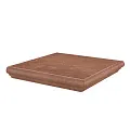 Ступени kerama marazzi km4040g0021ngta угловая Хадду красный матовый 34x34