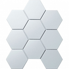 StarMosaic Hexagon big White Matt белый 