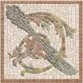 Керамическая плитка Декор Виченца Нож 15x15