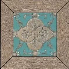 Керамогранит Вставка Меранти беж мозаичный 13x13