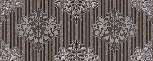 Керамическая плитка Виктория damasco grafite 1c 20,1x50,5
