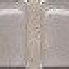 Керамическая плитка Карандаш Бисер серый матовый 1,4x20