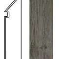 Керамогранит Акси/ axi grey timber battiscopa sag.dx 7,2x30