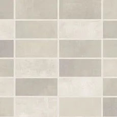 Керамическая плитка Фиори Гриджо/ fiori grigio Панно Мозаика Светло-Серый 20x60