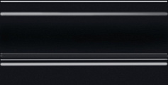 Керама Марацци Плинтус Альвао черный чёрный 
