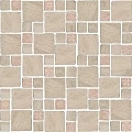 Керамическая плитка Декор kerama marazzi mbd008 Риальто Антика 4 мозаичный бежевый матовый 30x30