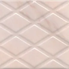 Керамическая плитка флораль беж структура 15x40