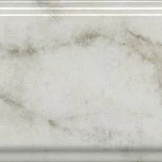 Керамическая плитка Бордюр kerama marazzi bda025r Серенада белый глянцевый обрезной 12x30