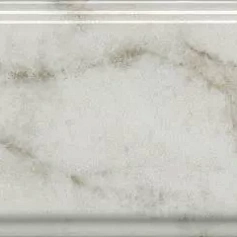 Керамическая плитка Бордюр kerama marazzi bda025r Серенада белый глянцевый обрезной 12x30