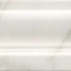 Керамогранит Плинтус Брера белый 10x20