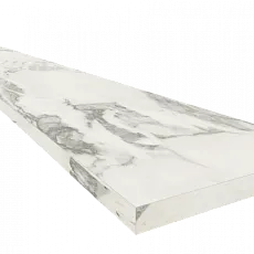 Ступени coliseumgres Микеланджело/ michelangelo Колд Угловая Правая 620070002492 Серый 33x120