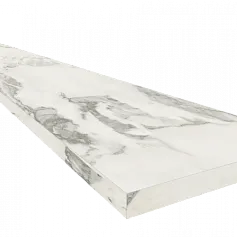 Ступени coliseumgres Микеланджело/ michelangelo Колд Угловая Правая 620070002492 Серый 33x120