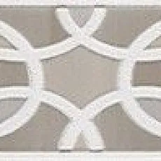 Керамическая плитка Камелия 511 border cappucino glossy 7,5x30