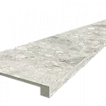 Ступени coliseumgres Брера/ brera Уайт Фронтальная 620070002482 Серый 33x120